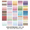 Adesivos coloridos de bolinhas para o dia a dia, etiquetas redondas de bolinhas para planner estilo ins, adesivos de lacre, adesivos de parede para fotos