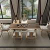 Nueva Sala de Estar de Estilo Chino Mesa de Té de Madera Maciza Clásica Mesa de Té y Sillas para Oficina Combinación Negocios Mesa Grande de Tablero Muebles Antiguos