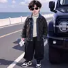 Chaqueta de Algodón para Niños 2026 Nuevo Estilo Ropa de Invierno Atractivo Niños Medianos y Pequeños Versátil Ligero Superior Moda de Algodón para Niños de Invierno