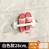 Prateleira de Sapatos sem Furo para Banheiro Prateleira de Sapatos para Vaso Sanitário Rack de Armazenamento Barra de Toalha Rack de Drenagem para Sapatos de Banheiro