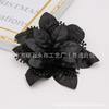 Navidad 14cm corona de tres capas pequeña decoración de flores navideñas procesamiento de flores accesorios de decoración personalizados lote