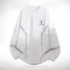 Sudadera con capucha para hombre, nuevo estilo primavera/otoño 2025, corte holgado, negra, peso pesado, sin capucha, prenda exterior versátil para adolescentes