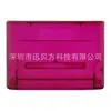 Funda para tarjeta de juego SFC Carcasa SFC/Super funda para tarjeta de juego Versión europea/Versión japonesa rojo transparente