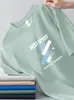 Camiseta de manga corta para hombre de marca moderna transfronteriza, verano, holgada, nuevo estilo 2026, popular en internet, moderna, ins, top simple estampado