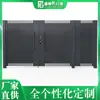 Puerta Plegable Colgante Sin Rieles de Aleación de Aluminio Casa Valla Exterior Puerta de Garaje Patio Puerta Inteligente Control Remoto Personalización