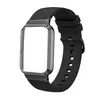 Adequado para Xiaomi Mi Band Xiao Mi10Pro Estrutura de Metal Versão Padrão Fivela de Cor Combinando Plana Pulseira de Silicone