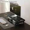 Suporte para Monitor Selecionado Cuidadosamente Suporte para Computador de Fibra de Carbono Suporte para Computador de Mesa para Escritório Suporte para Computador de Mesa
