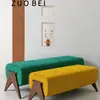 Banco de Entrada de Madera Maciza con Cubierta Suave para Cambiarse los Zapatos, Banco Sofá para Vestidor, Taburete, Banco Largo, Banco al Pie de la Cama, Banco con Almacenamiento de Ropa para Dormitorio