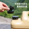 Suministro Transfronterizo de Cubeta Exterior de 18 Litros de PE Grado Alimenticio Estilo Camping Tanque Doméstico de Almacenamiento de Agua con Grifo Cubeta para Agua Potable para Coche