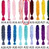 Peluca de Fibra Química Trenzas Grandes para Hombres y Mujeres Extensiones de Cabello Personalizadas 165g 41Pulgadas X-Pression Trenzas Cabello