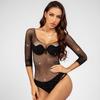 Procesamiento personalizado Amazon Europa y Estados Unidos bikini con perforaciones calientes ropa divertida de internet estrellas con perforaciones cruzadas tentación transfronteriza Li Ye