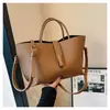 Bolso vintage de mujer estilo francés, nuevo bolso de hombro y bandolera para el trabajo 2026, bolso de mano tote de color liso de gran capacidad