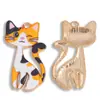 12 Accesorios de Joyería de Aleación con Estampado de Goteo de Aceite al por Mayor Colgante de Gato de Dibujos Animados Accesorios para Pulseras Llaveros Colgante