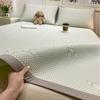 Conjunto de Lençóis de Mat de Feijão de Gelo Popular Classe A Conjunto de Três Peças Lavável à Máquina Mat de Seda Gelada Mat Macio de Látex Mat para Ar Condicionado