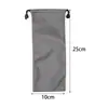 Bolsa de Almacenamiento de Tela Impermeable para Gafas, Gafas de Sol, Auriculares, Cables de Datos, Pendientes, Collares, Pinzas para el Cabello, Bolsa con Cordón