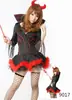 Cosplay Ángel Oscuro Maléfica Disfraz Bruja Demonio Halloween Juego Disfraz Vampiro