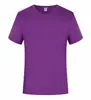 Camiseta de verão fresca, secagem rápida, gola redonda, manga curta, com texto e logo impressos personalizados, camiseta publicitária para homens e mulheres, roupa de grupo
