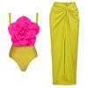 Trajes de baño en stock al por mayor 2025 explosiones moda traje de baño de una pieza para mujer europeo y americano más vendido traje de baño traje estilo ins