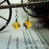 Versão coreana dos novos brincos da moda contas de cristal uma variedade de formas opcionais acessórios de joias criativos diy fabricantes atacado
