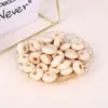 Cuentas Separadoras en Stock Accesorios para Joyería DIY Cuentas Ovni Madera de Loto Color Natural Cuentas Planas Cuentas de Ábaco