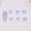 Decoraciones para Uñas con Purpurina Translúcida Helada de Cabeza de Gato Colores Macarrón Resina DIY Accesorios Pequeños Pendiente Pinza para el Cabello Accesorios para Uñas Postizas