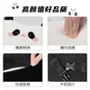 Almohada cervical para reposacabezas de coche de panda cómoda espuma viscoelástica cojín de asiento de coche universal cuatro estaciones cojín lumbar para coche