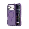 Adecuado para iPhone 17 Pro Funda de Teléfono Transparente Abrazo de Oso, Apple 17 Pro Max Funda Protectora Magnética con Sensación de Piel Mate