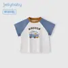 Camisetas de Verano de Manga Corta para Niños, Ropa Casual de Verano con Dibujos Animados para Niños, Ropa Fina de Verano para Niñas, Tops de Verano para Bebés de 6 Años