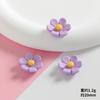 Colección de Flores Parche Pegamento Crema Materiales DIY Hechos a Mano Zuecos Funda para Teléfono Móvil Pasador Joyería Resina Accesorios Pequeños