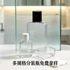 Botella dispensadora cuadrada espesa de PETG 200 ml Transparente Esencia Aceite corporal Botella vacía Empaque profesional de belleza