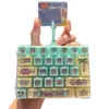 Teclado Grande de 26 Teclas Llavero Divertido de Alta Venta Alivio del Estrés Alivio del Aburrimiento Juguete Colgante para Bolsa Regalo Venta al por Mayor