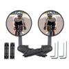 Espejo retrovisor para bicicleta de montaña, carretera, coche, plegable, convexo, universal, para montar en bicicleta