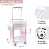 Vehículo de infusión ABS para hospital, vehículo de rescate para cambio de apósitos de enfermería, vehículo multifuncional para administración intravenosa de enfermería, ventas directas de fábrica