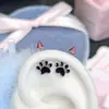 Anillo Demonio Garra de Gato Tienda de Anillos Pendientes Clavo Diablo Aro de Oreja Hueso de Oreja Borde Pendientes Stud Accesorios para Mujer