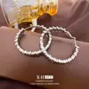 Pendientes Cuadrados Geométricos Irregulares Europeos y Americanos Pendientes de Diseño Único de Nicho Pendientes Versátiles Exquisitos de Estilo Genial para Mujeres