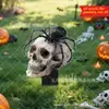 Halloween Nuevo Espantapájaros Horror Puertas y Ventanas del Patio Decoraciones de Exteriores con Plantas en Macetas en el Suelo Artículos de Decoración
