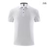 Camiseta de Trabalho de Secagem Rápida Manga Curta Personalizada Masculina Primavera e Verão Equipe Corporativa Publicidade Lapela Roupa de Trabalho Camisa Polo Moderna