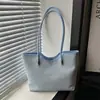 Bolsa Tote Grande Capacidade Simples da Moda Feminina 2026 Nova Bolsa de Ombro para o Trabalho Versátil Bolsa de Mão com Toque de Luxo Bolsa Feminina