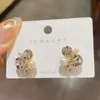 Pendientes Exquisitos y Compactos de Perla y Circonita para Mujer, Diseño Estilo Coreano, Pendientes Elegantes y de Moda de Celebridad de Internet, Pendientes de Nicho y Versátiles