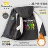 Alan Becker Stickman Conjunto de Cinco Cores + Jaqueta Infantil Alan com Forro de Lã Outono e Inverno Jaqueta Infantil Top
