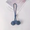 Novo Pingente Bola de Neve Estilo Coreano Bola Tecida à Mão Versátil Acessórios para Bolsa Feminina Venda por Atacado Decoração para Pendurar no Carro Charme de Bolsa de Alta Qualidade