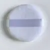 Almofada de Pó Solto de Veludo Cristal Super Macia Dupla Face de Veludo para Maquiagem Redonda Cabelo Macio Almofada para Pó Seco Almofada para Pó de Mel Uso Úmido e Seco