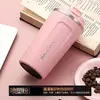 Taza de Café Octagonal Termo de Acero Inoxidable 304 al Vacío con Correa para el Cuello Taza para Beber Directamente en el Coche Personalización