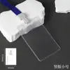 Portatarjeta de Identificación de Trabajo, Credencial de Empleado, Insignia de Fábrica, Correa, Portatarjeta Transparente de Doble Cara Transfronterizo, Etiqueta de Nombre, Control de Acceso, Impermeable