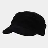 Gorra de Pana Retro Newsboy Ala Corta Parte Superior Plana Gorra de Marinero Gorra Casual de Pato para Hombres y Mujeres Celebridad de Internet Gorra Octogonal Plisada Moderna