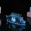 Botella a la deriva creativa brillante Reloj de arena mediterráneo Gota de aceite Adorno de decoración de escritorio para el hogar Regalo de cumpleaños para niños