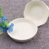 Plato de Tinta Cerámico, Blanco, Engrosado, Redondo, para Sostener Tinta, Paleta de Pigmentos para Pintura China, Plato de Porcelana Blanca, Esenciales de Papelería
