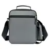 Nova Moda Masculina Tendência Bolsa Pequena Casual Business Bolsa de Ombro Único Bolsa Transversal Bolsa Portátil Multifuncional com Armazenamento Impermeável