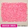 Fila de Flores Simuladas Pared de Flores de Hortensia Decoración de Fondo de Boda Fila de Hortensias Comercio Electrónico Transfronterizo Paisajismo Atmósfera Romántica