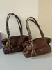 Bolso de axila grande de alta moda retro para mujer, nuevo bolso de hombro tipo tote simple de moda para el otoño de 2026